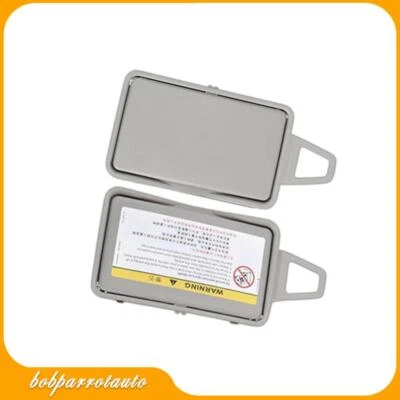 Par de marcos de espejo retrovisor parasol delantero derecho y derecho aptos para Mercedes-Benz E550 E500 E320 Foto 1 de 4