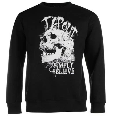 TAPOUT ORIGINAL MENS SWEATER NEU/NEW PULLOVER HOODIE SHIRT GYM WWE BOXING TATTOO - Bild 1 von 3