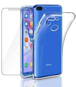 Coque +Film Verre Trempé pour Huawei Honor 9 Lite Étui + Glass - Photo 1/1