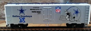 Dallas Cowboys HO Box Car - Super Bowl Express - Picture 1 of 6