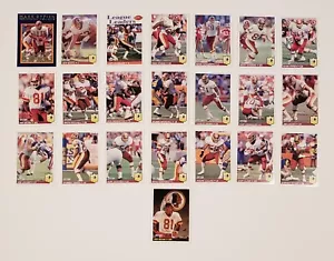 1992 Fleer Redskins TEAM SET Monk, Ageless, Leaders, Performance, Schlereth, - Picture 1 of 1