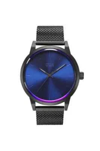 47515/SL/B Storm Expecto Slate Blue Black Plated S/Steel Mesh Strap Watch £120 - Picture 1 of 1