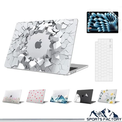 Carcasa rígida para Macbook Air 13 A2681/A3113/A3240 + cubierta de teclado + película LCD Foto 1 de 4