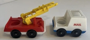 Lote vintage Fisher Price Little People Cars 1986 - Imagen 1 de 5