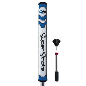 Empuñadura Putter SuperStroke Mid Slim 2.0 con CounterCore, Azul, Blanco/Azul, Modo... - Imagen 1 de 1