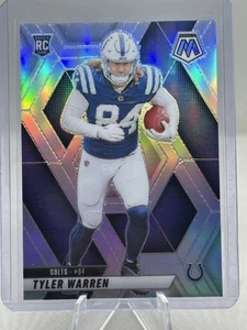 Mosaic Tyler Warren RC #354 2025 Silver Prizm SP True Rookie Colts  - Imagen 1 de 9