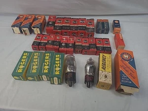 Vintage Vacuum Tubes Lot of 31 Miscellaneous Tested Used - Bild 1 von 6