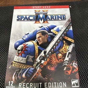 Warhammer 40K Space Marine 2 Recruit Edition Lieutenant Titus NIB OOP 40-59 - Picture 1 of 2