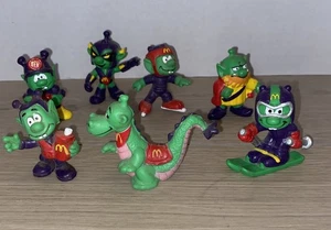 7 Vintage McDonalds Astrosniks Astroniks Alien Bully Figures - Picture 1 of 4