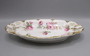 Haviland Relish - Pink Roses/Blue Forget-Me-Nots - Schleiger 257C - Picture 1 of 5