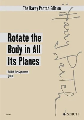 Rotate The Body In All Its Planes Studyscore Soprano Voice, Choir and Chamber Or - Image 1 of 4