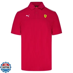 Polo clásico para hombre PUMA Scuderia Ferrari F1 - rojo - talla: X-grande - Imagen 1 de 2
