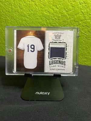 2021 Sportkings Volume 2 Legends Game Worn Materials 23/25 Tony Gwynn - MINT - Image 1 of 2