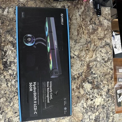 Lian Li Hydroshift II 360 CL RGB Liquid CPU Cooler - 360mm AIO - 3X 120 RGB
