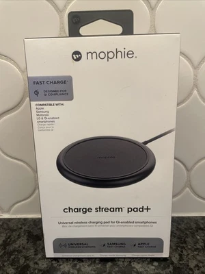 Mophie Universal Wireless Charging Pad Charge Stream Pad+ for iPhone/Android - Image 1 of 2