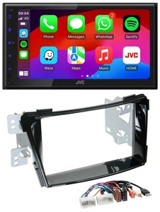JVC Bluetooth 2DIN MP3 DAB USB Autoradio für Hyundai i40 ab 11 VF Klavierlack AU - Bild 1 von 9