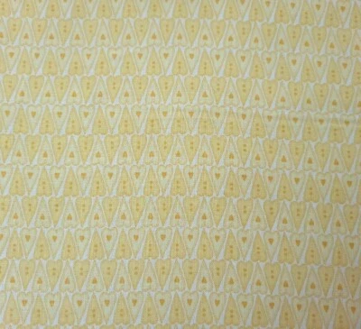 Básicamente Abrazos Por Helen Stubbings P&B Textiles Corazones Amarillos Sobre Blanco Foto 1 de 3