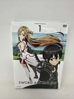 Sword Art Online : Volume 1 (Episodes 1-7, DVD) PARTIALLY SEALED! Foto 1 de 4