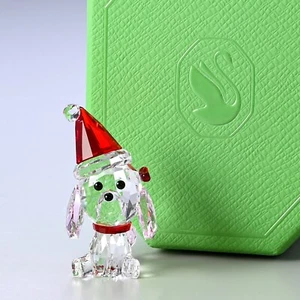 NEW in Gift Box SWAROVSKI 5625854 Christmas Holiday Cheers Poodle Dog Crystal - Picture 1 of 6