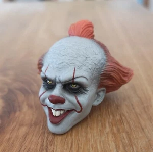 PENNYWISE IT ça Tête Head Clown 1:6 1/6 Hot Toys INART custom 12' - Photo 1/5
