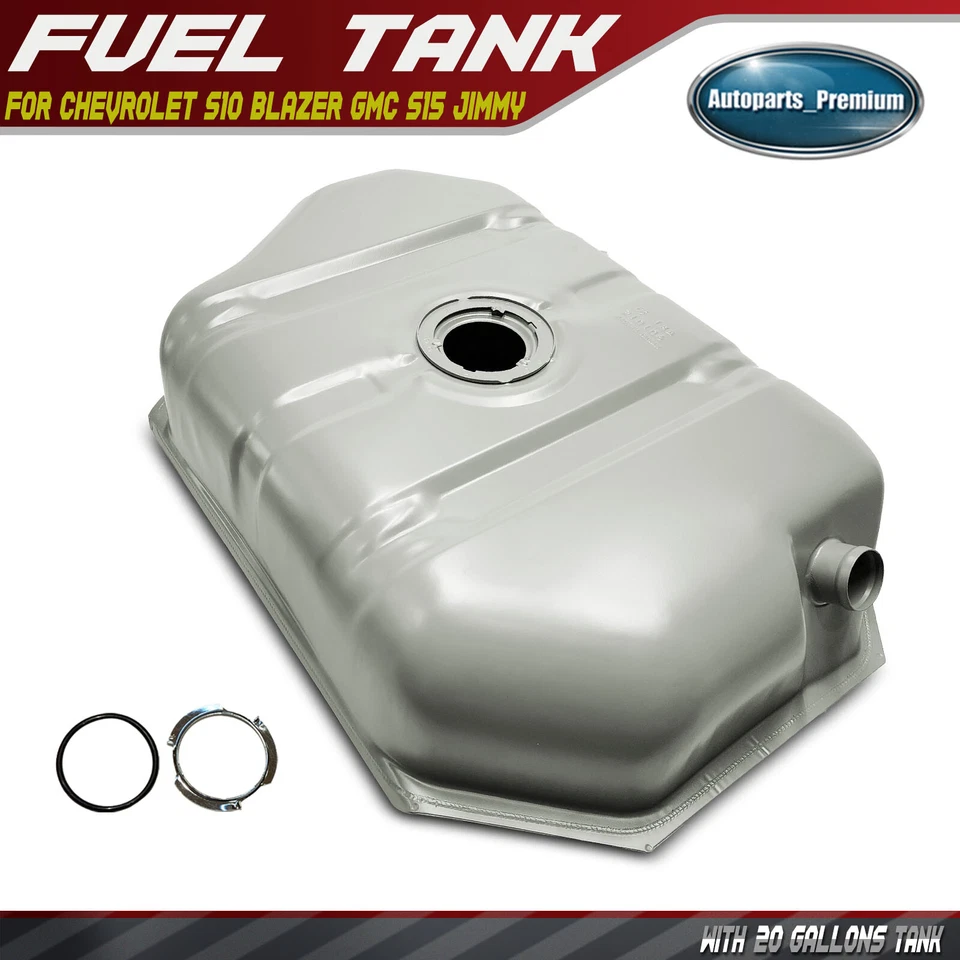 Tanque de combustible plateado de 20 galones para Chevrolet S10 Blazer GMC S15 Jimmy 1983 1984 1985 Foto 1 de 4