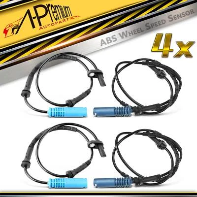 Sensor de velocidad de rueda ABS delantero y trasero A-Premium 4x para BMW E84 X1 2013-2014 2,0 L Foto 1 de 4
