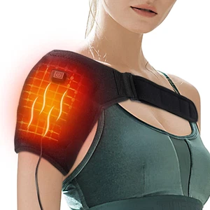 Shoulder-Heating-Pad-Heated-Wrap - 3 Heat Levels Heating Pad for Shoulder Pain f - Picture 1 of 12