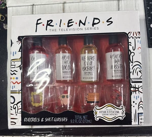 Friends TV Serie 4er Set Schnapsgläser Cocktail Getränk Mixer 1,5 oz versiegelt 2020 - Bild 1 von 4