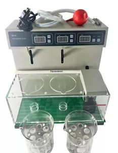 Tester Disintegrazione Compresse Apparecchio di Disintegrazione con Bicchiere Volume 1000ml - Foto 1 di 19