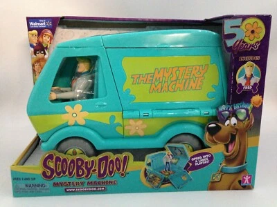 Scooby-Doo Mystery Machine 50 Aniversario Juego Set con Figura de Acción Fred Nuevo Foto 1 de 4