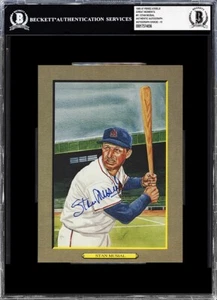1985 Stan Musial Signed Perez-Steele Great Moments #11 L/E BAS AUTO GRADE: 10 - Picture 1 of 2