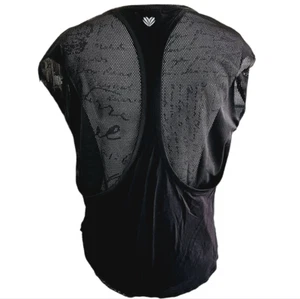Forever 21 -338 Active Top Netzrücken schwarz Extra Small - Bild 1 von 6