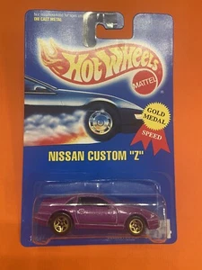 1995 Hot Wheels Blue Card Main Line Nissan Custom "Z" Gold Medal Speed LW #234 - Bild 1 von 7