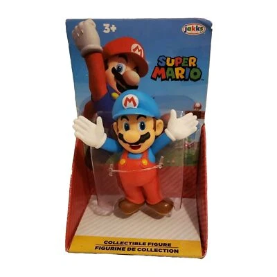 Figura Coleccionable Nintendo Jakks Pacific Super Mario Azul Hielo 2.5" Foto 1 de 4