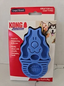 Kong Zoomgroom Cane - Grande/Grande - Foto 1 di 2