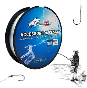 Lenza da Pesca in Nylon 100 M 0,25 mm 8,5 KG Monofilo Bobina di Filo resistente - Bild 1 von 10