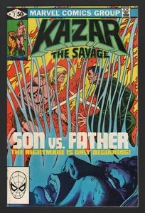 KA-ZAR THE SAVAGE #7, 1981, Marvel Comics, casi nuevo - ¡Estado, hijo vs. padre! - Imagen 1 de 1