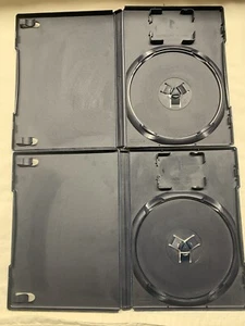 Pack Of 2 Original Sony PS2 Replacement Game Cases/with memory slot - Picture 1 of 8