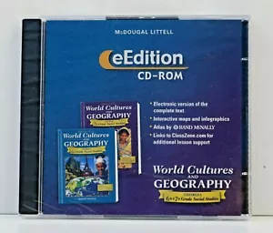 eEDICIÓN CD-ROM CULTURAS Y GEOGRAFÍA MUNDIALES 6 Y 7 GRADOS - ESTUDIOS SOCIALES GEORGIA - Imagen 1 de 4