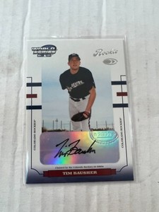 Tim Bausher 2004 Donruss World Series Rookie Auto #197 #677/834 NrMt