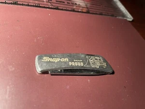 Snap-on Kershaw 5200 Lock Back Pocket Knife Driving Proud Truck logo - Picture 1 of 2