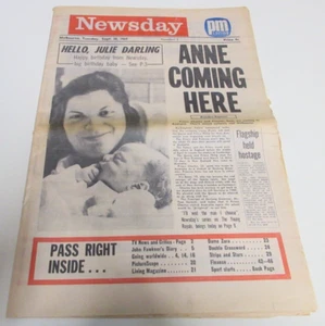 Newsday Newspaper - First Edition - Melbourne - 52 Pages - Vintage - 30 Sep 1969 - Bild 1 von 24