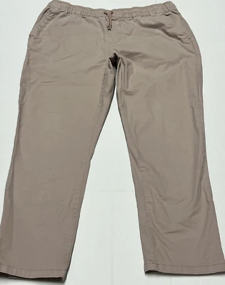 Pantalones chinos de diseño Asos para hombre XL (34/30) calce relajado frente plano preparación pantalones universitarios Foto 1 de 4