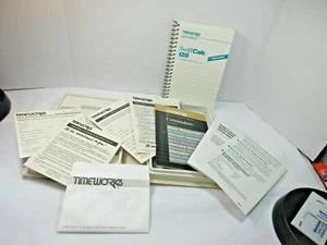 De colección 1983 Timeworks Swift Calc 128 software Commodore 128 manual y caja - Imagen 1 de 10