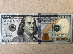 2009 A $100 STAR ✯ NOTE SAN FRANCISCO - FRB Note $100 DOLLAR BILL LL05224386✯ - Bild 1 von 10