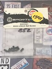 Sportwerks SWK2441: {4mm X 8mm X 8pc.}Set Screws NewInPack USA Shipped