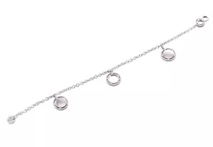 Damiani D.Side 18k Gold Diamond Charm Bracelet - Picture 1 of 4