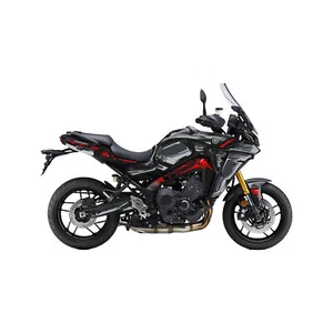 Yamaha Tracer 9 2020-2024 Grafik Kit Cartoon Grau Rot Design Aufkleber Set - Bild 1 von 2