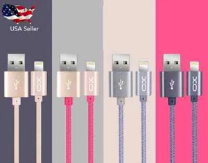 Cable USB de carga de sincronización trenzada de alta velocidad para iPhone 14/13/12/11 - Imagen 1 de 19