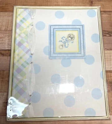 C.R. Libro de recuerdos Gibson Thank Heaven for Little Boys con páginas decorativas y Kee Foto 1 de 4